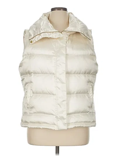 Pre-owned Talbots Vest In Ivory
