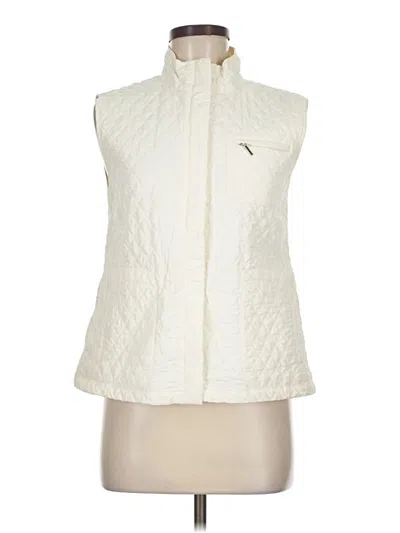 Pre-owned Talbots Vest In Ivory