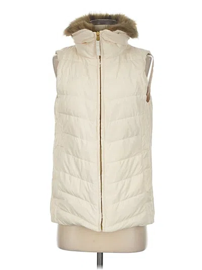 Pre-owned Talbots Vest In Ivory