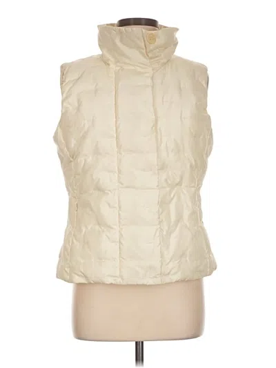 Pre-owned Talbots Vest In Ivory