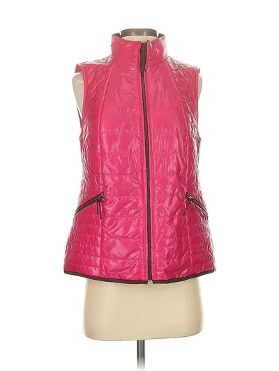 Pre-owned Talbots Vest In Pink