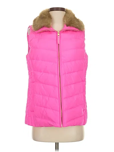 Pre-owned Talbots Vest In Pink