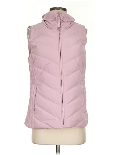 Pre-owned Talbots Vest In Pink