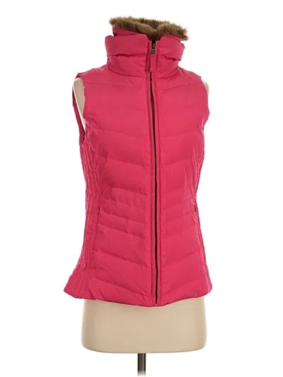 Pre-owned Talbots Vest In Pink