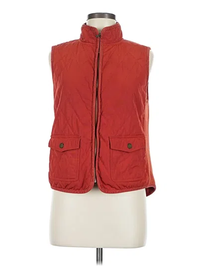 Pre-owned Talbots Vest In Red