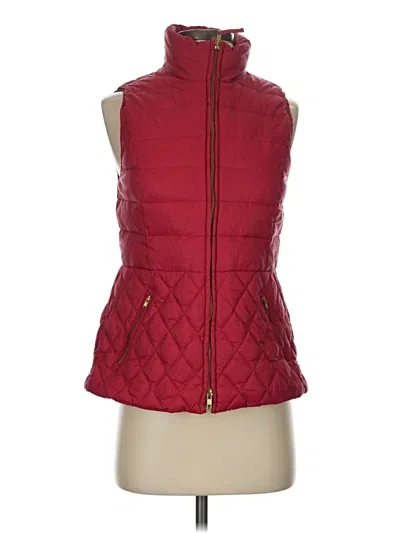 Pre-owned Talbots Vest In Red
