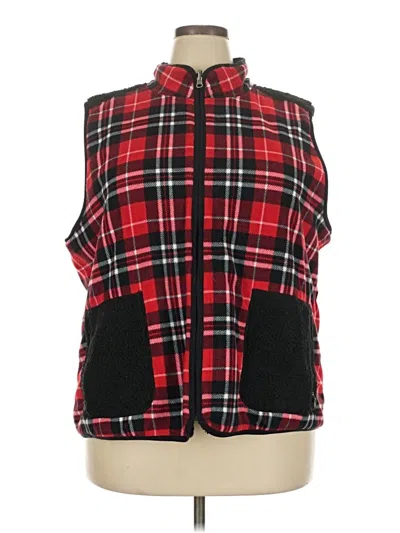 Pre-owned Talbots Vest In Red
