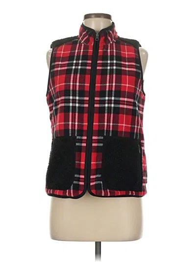 Pre-owned Talbots Vest In Red