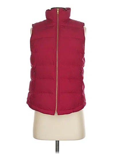 Pre-owned Talbots Vest In Red
