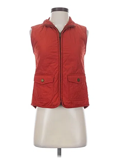 Pre-owned Talbots Vest In Red