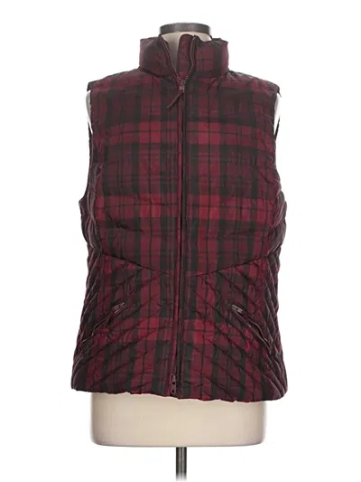 Pre-owned Talbots Vest In Red