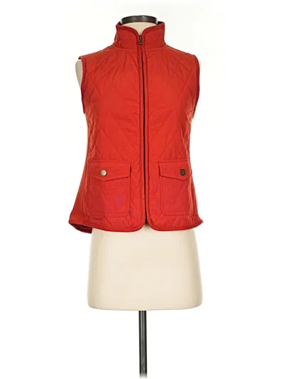 Pre-owned Talbots Vest In Red