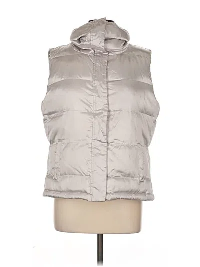 Pre-owned Talbots Vest In Silver