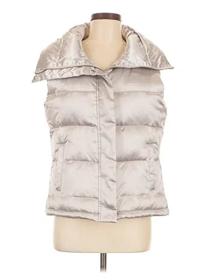 Pre-owned Talbots Vest In Silver