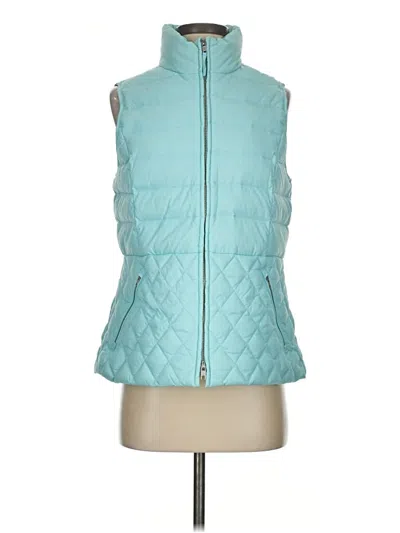 Pre-owned Talbots Vest In Teal