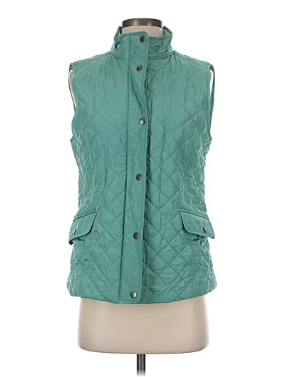 Pre-owned Talbots Vest In Teal