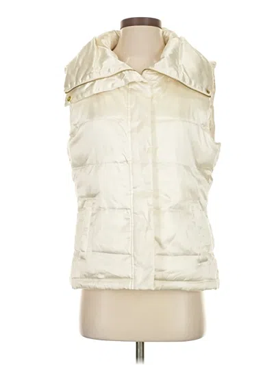 Pre-owned Talbots Vest In White