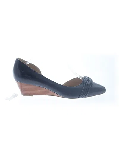 Pre-owned Talbots Wedges In Blue