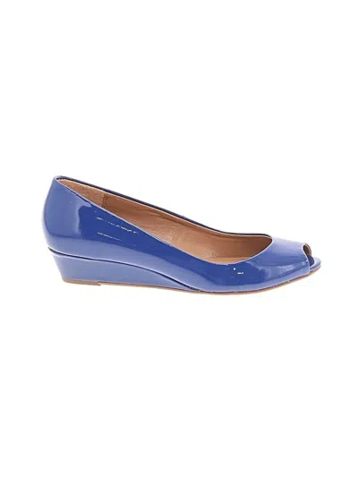 Pre-owned Talbots Wedges In Blue