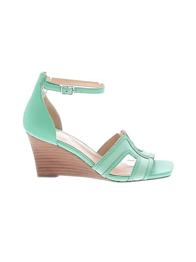 Pre-owned Talbots Wedges In Green