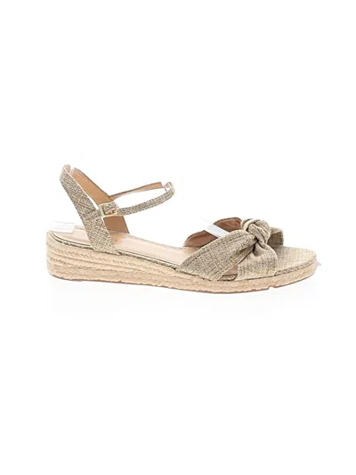 Pre-owned Talbots Wedges In Tan