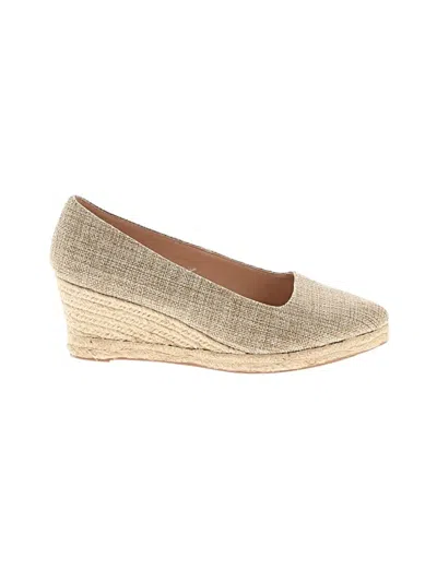 Pre-owned Talbots Wedges In Tan