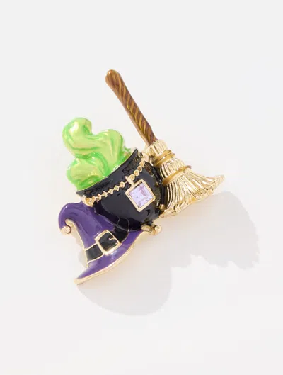 Talbots Witch Wares Brooch - Black - 001