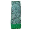 Talbots Women's Viscose Scarf 27" X 72" In Green In Green