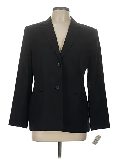 Talbots Wool Blazer Jacket In Black