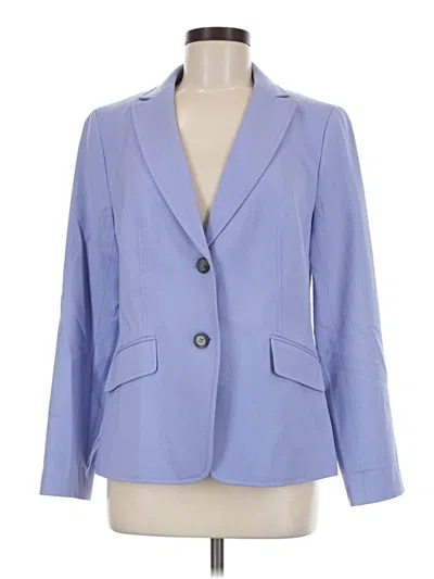 Pre-owned Talbots Wool Blazer Jacket In Blue