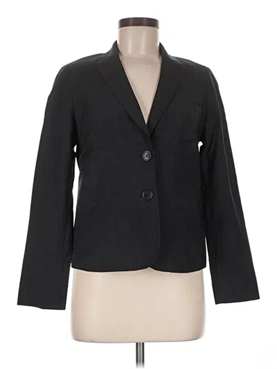 Pre-owned Talbots Wool Blazer Jacket In Gray