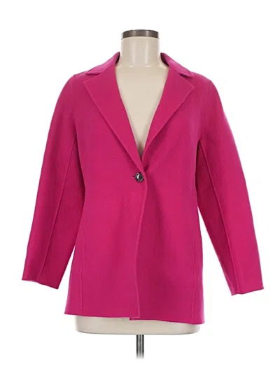 Pre-owned Talbots Wool Blazer Jacket In Pink