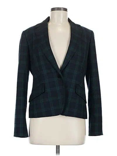 Pre-owned Talbots Wool Blazer Jacket In Teal