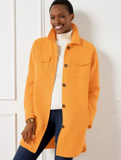 Talbots Wool Blend Shirt Jacket - Golden Maize - 3x