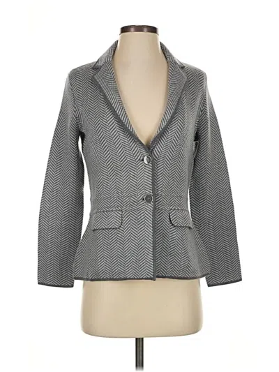 Talbots Wool Cardigan Sweater In Multi