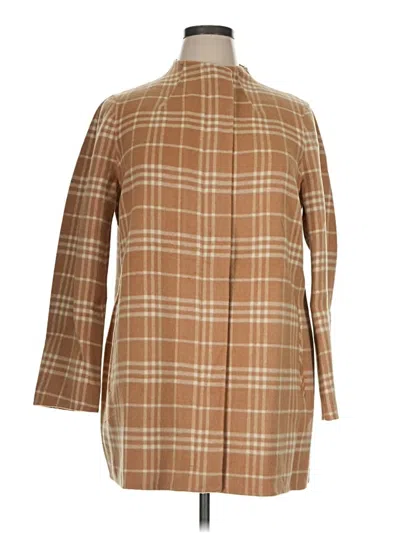 Talbots Wool Coat In Brown