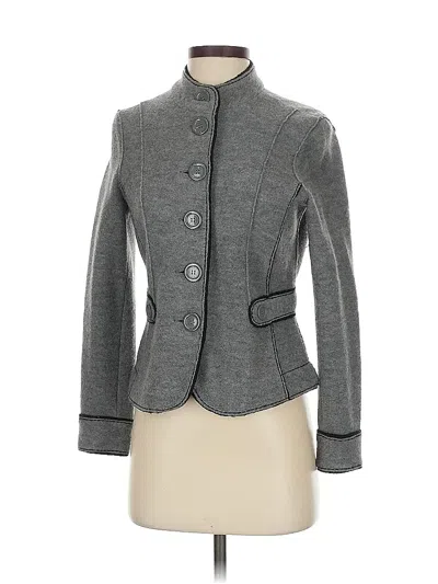 Pre-owned Talbots Wool Coat In Gray
