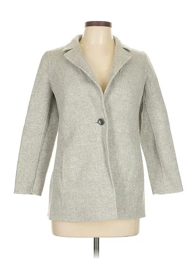 Pre-owned Talbots Wool Coat In Gray