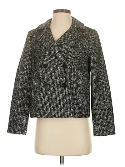 Pre-owned Talbots Wool Coat In Gray