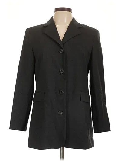 Pre-owned Talbots Wool Coat In Gray