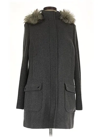 Pre-owned Talbots Wool Coat In Gray