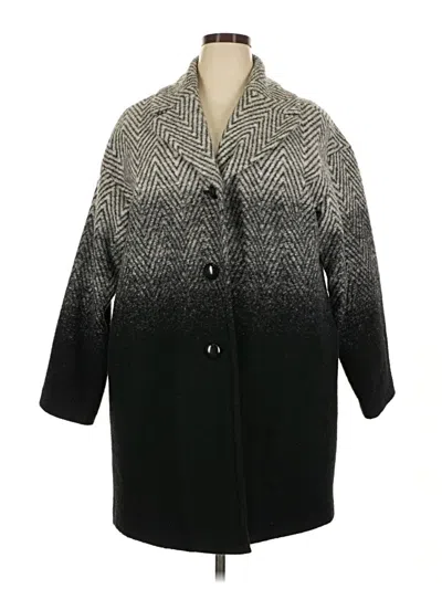 Pre-owned Talbots Wool Coat In Gray