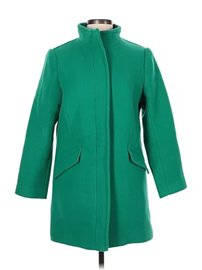Pre-owned Talbots Wool Coat In Green