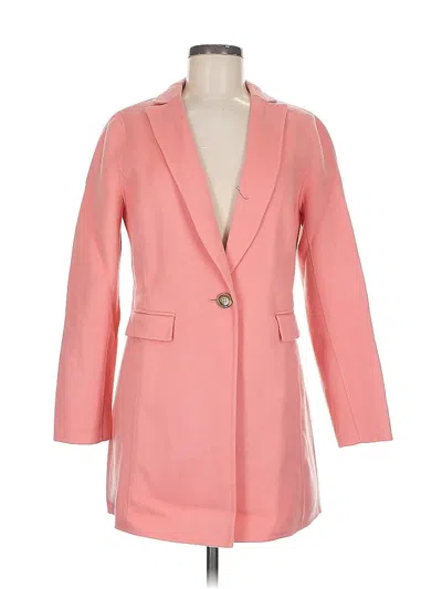 Pre-owned Talbots Wool Coat In Pink
