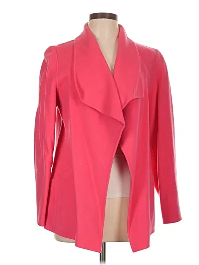 Pre-owned Talbots Wool Coat In Pink
