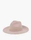 Talbots Wool Felt Fedora Hat - Light Chestnut - Xs/s  In Brown