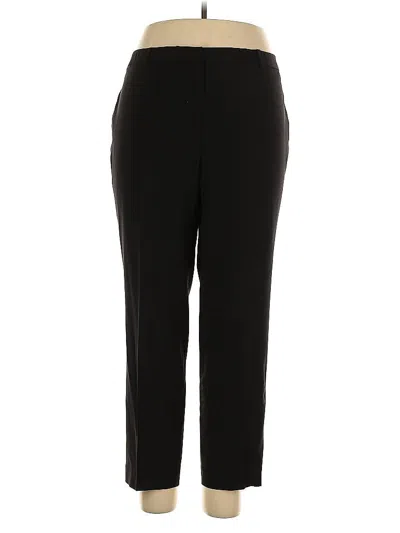 Pre-owned Talbots Wool Pants In Black