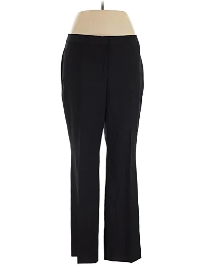 Pre-owned Talbots Wool Pants In Black