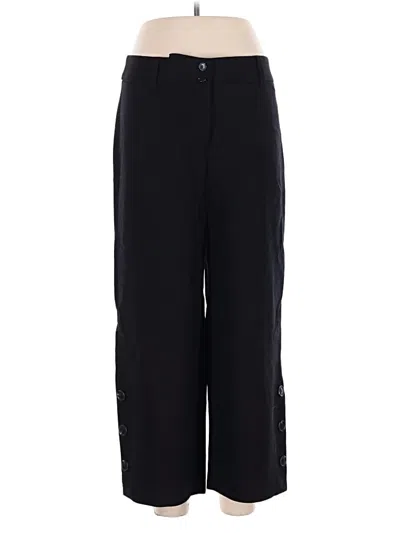 Pre-owned Talbots Wool Pants In Black