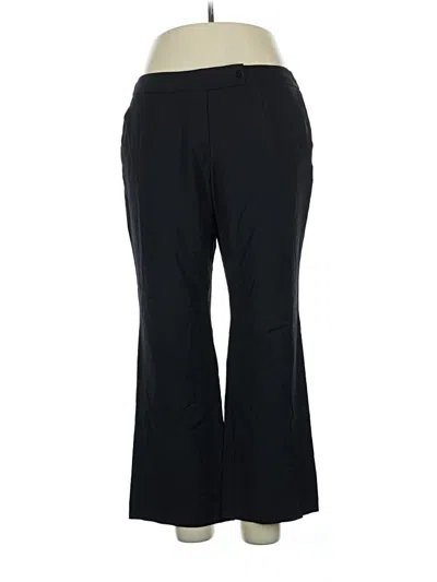 Pre-owned Talbots Wool Pants In Black